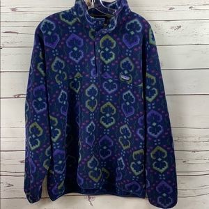 Patagonia button up sweatshirt